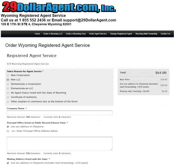 29dollaragent.com $64 a year pricing