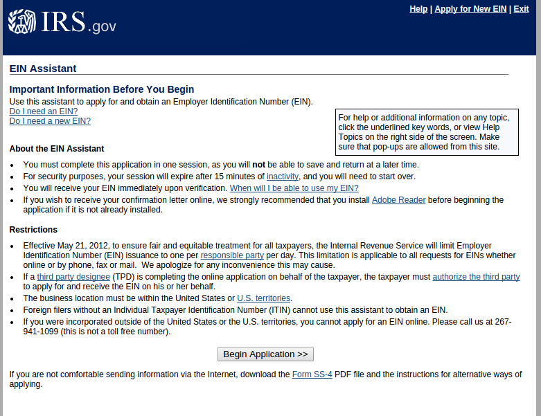 how to get confirmation of ein from irs